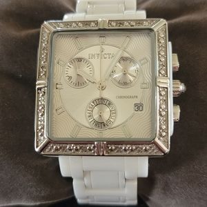 Invicta Ceramics Chronograph Lady's Watch
